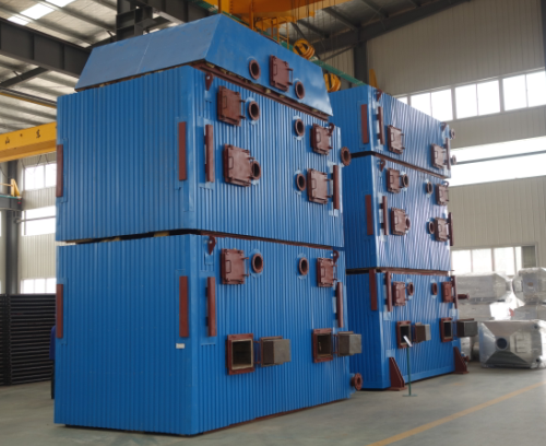 車間生產的礦熱爐余熱鍋爐 車間生產的礦熱爐余熱鍋爐