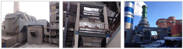 凱能鍋爐低溫省煤器安裝現(xiàn)場