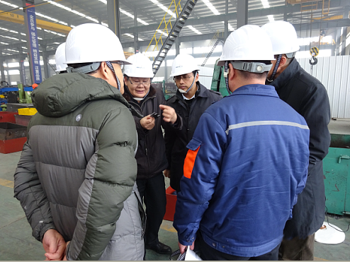 凱能鍋爐總經理陪同參觀
