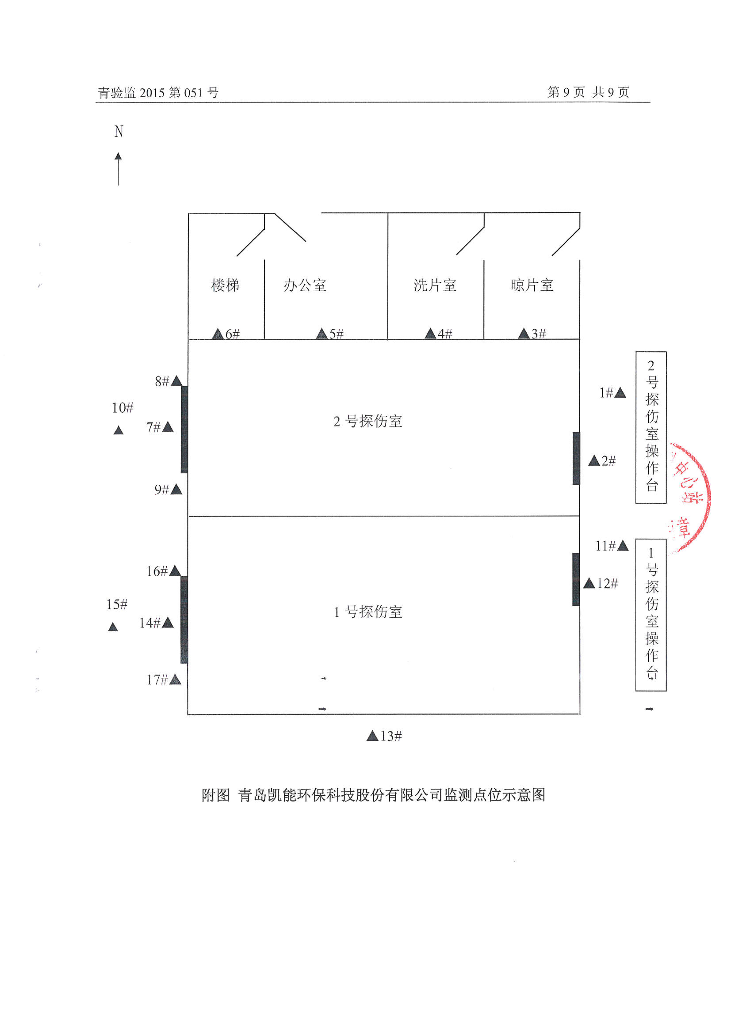凱能科技車間探傷室竣工驗收環境監測報告公示 凱能科技車間探傷室竣工驗收環境監測報告公示