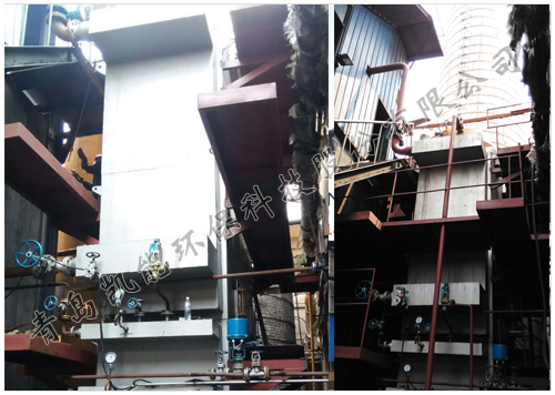 凱能窯爐余熱鍋爐現場