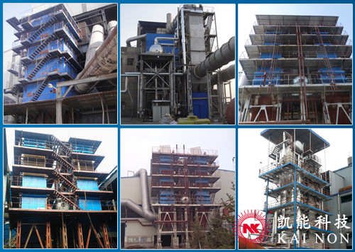 礦熱爐余熱鍋爐項目現場 礦熱爐余熱鍋爐項目現場