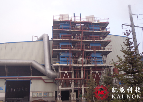 模塊化礦熱爐余熱鍋爐項目現場