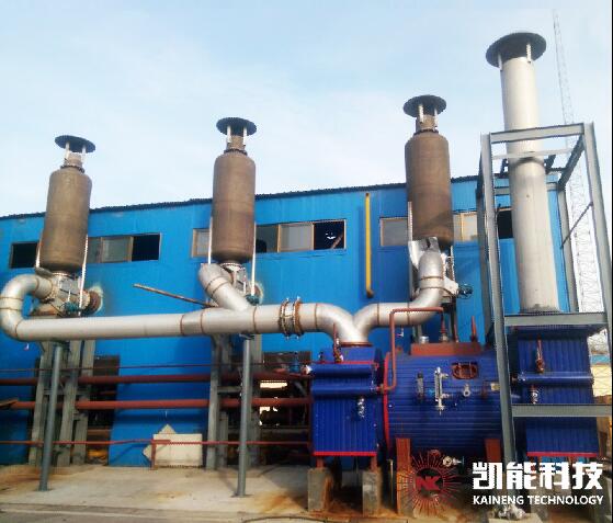 凱能余熱鍋爐項目現場
