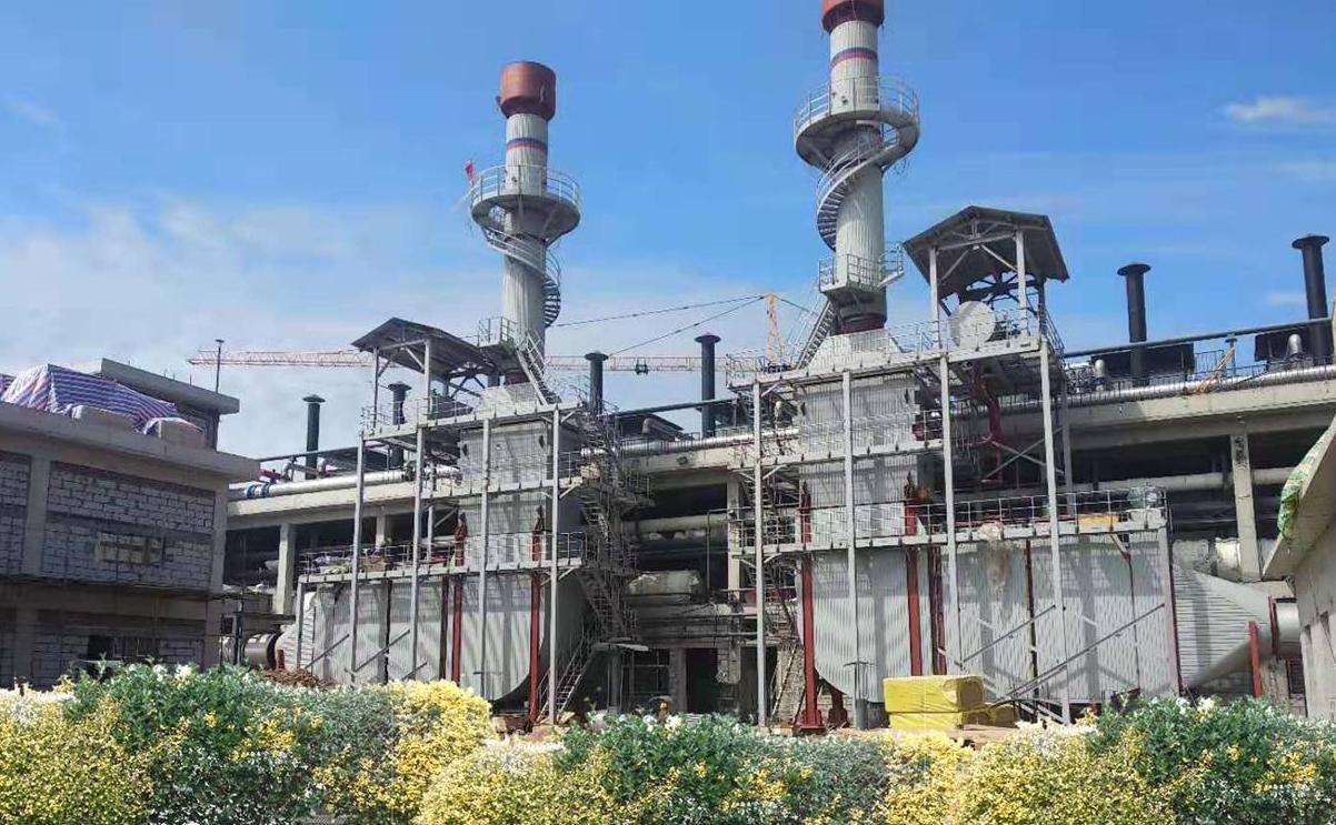 凱能科技豐匯煙氣余熱脫銷一體化設備項目現場 凱能科技豐匯煙氣余熱脫銷一體化設備項目現場