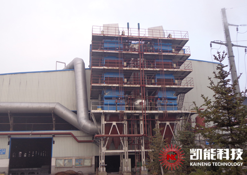 礦熱爐余熱發(fā)電鍋爐項(xiàng)目現(xiàn)場(chǎng)