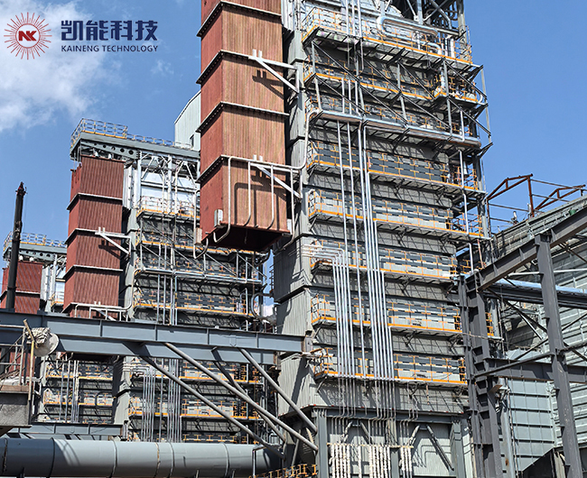 礦熱爐余熱鍋爐項目現場 礦熱爐余熱鍋爐項目現場