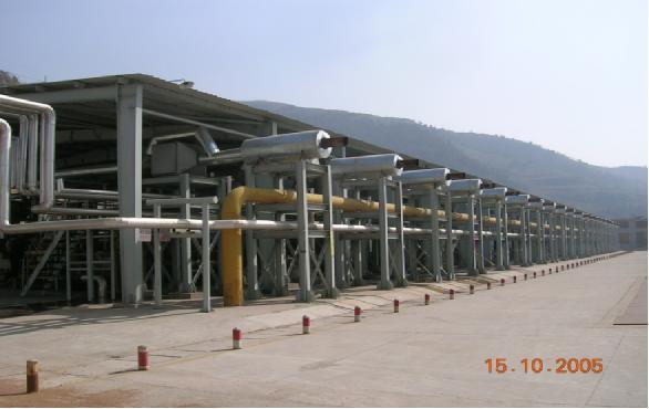 山西靈石焦化電站發電機組余熱鍋爐